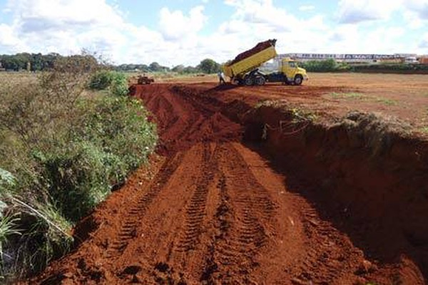 Lagoa do Patão diminui com a chegada de novas construções no bairro Planalto