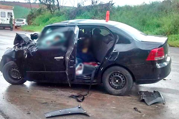 Tragédia na BR354: acidente com carro e caminhão deixa 3 pessoas mortas e 2 crianças feridas
