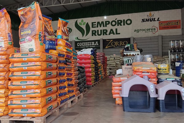 Empório Rural terá manhã de prêmios, brindes e descontos especiais neste sábado