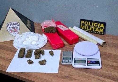 Morador diz ser integrante de organização criminosa e acaba preso com drogas em São Gotardo