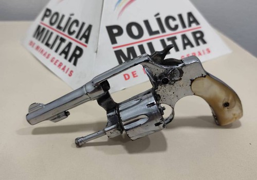 Jovem que saiu recentemente do presídio é preso com revólver e bicicleta furtada na zona rural de Lagoa Grande