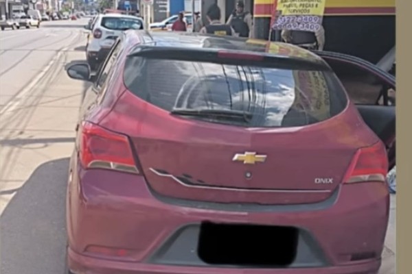Sistema do Olho Vivo detecta entrada de veículo furtado em Patos de Minas e homem acaba preso na Rua Major Gote