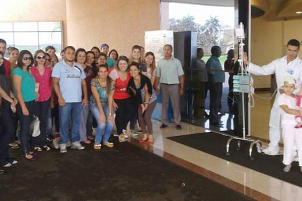 Doador não é encontrado e familiares vão até Barretos doar para a pequena Geovanna