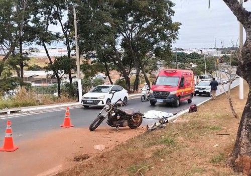 Motociclista morre em mais um grave acidente na avenida JK, em Patos de Minas