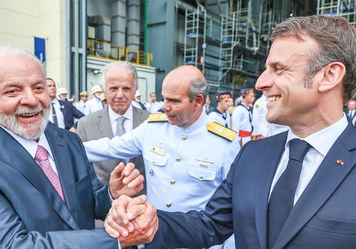 Lula e Macron se comprometem a mais diálogo para acordo Mercosul-UE