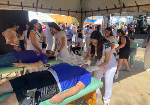 Mostra de Responsabilidade Social do UNIPAM reúne várias famílias na Lagoinha, em Patos de Minas