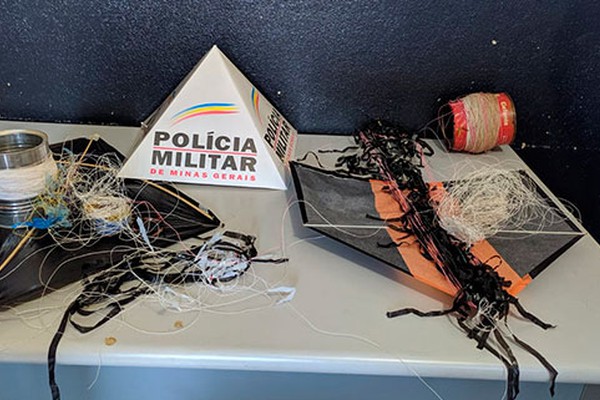 PM apreende adolescente soltando pipa com cerol e pais terão de pagar mais de R$500,00 em multa