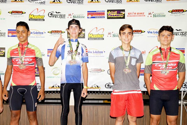 Ciclistas de toda a região dão show de força e velocidade na Maratona do Feijão de MTB