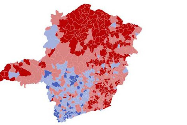 Dilma Rousseff vence em 11 cidades do Alto Paranaíba contra 8 de Aécio Neves