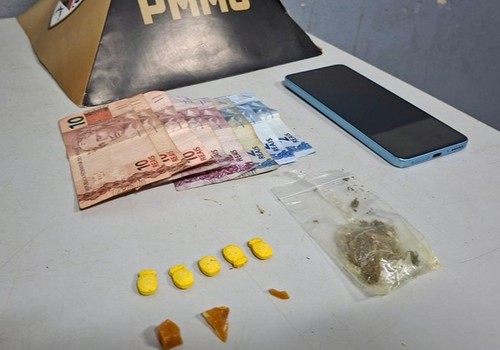 Preso com crack e ecstasy, jovem confessa que vendia drogas para enfrentar dificuldades financeiras
