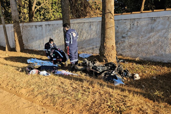 Jovem motociclista morre em mais um acidente fatal em Patos de Minas