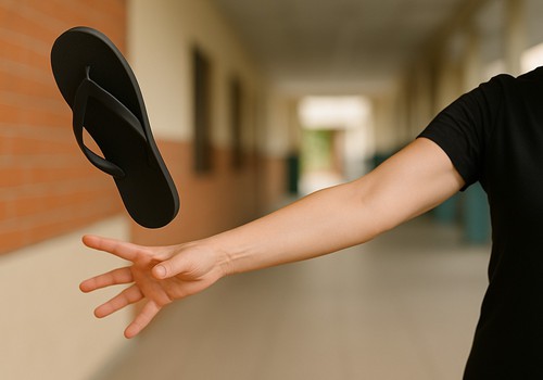 Mãe de estudante que jogou chinelo em professora dentro de escola vai responder na justiça