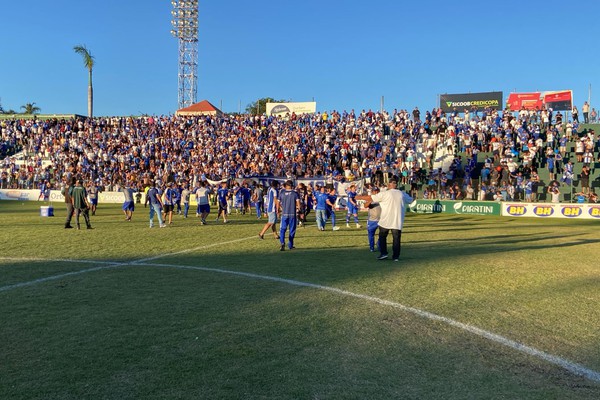 Fora de casa, URT vence o Mamoré na primeira partida do Triangular Final