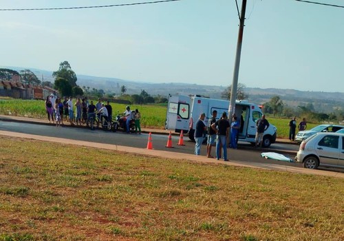 Jovem é morto a tiros na frente da esposa e filho recém-nascido em Guimarânia; Polícia procura por suspeito