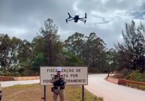 Polícia Militar Rodoviária passa a usar drones para fiscalizar rodovias em Minas Gerais