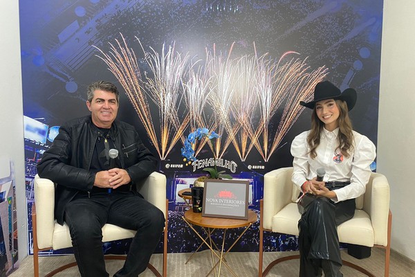 Glória Marra, candidata a Rainha do Milho, visita estúdio do Patos Hoje; veja ao vivo