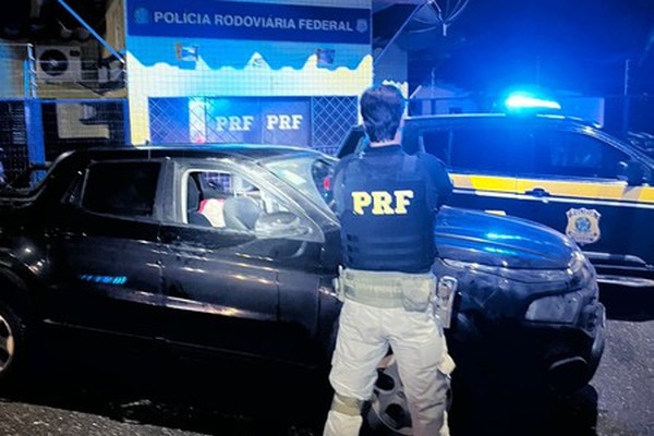 Fiat Toro roubada em São Paulo é recuperada pelo Grupo Tático da PRF de Patos de Minas