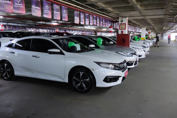 Mega Feirão oferece facilidade na compra e grande diversidade de veículos no Pátio Central Shopping