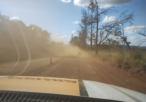 Com Pare e Siga na BR 365 e MGC 354 devido a obras, motoristas devem ter cuidado