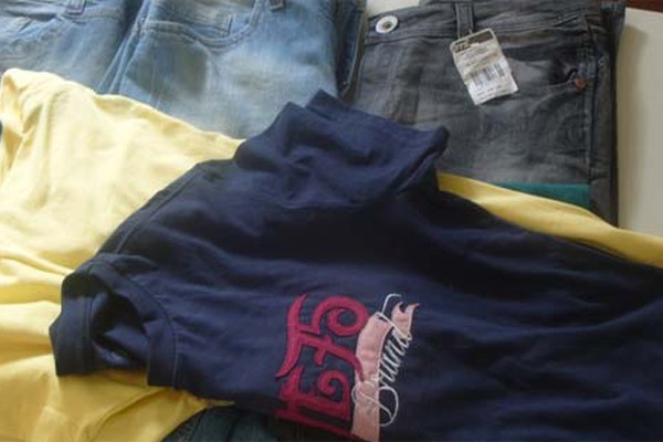 PM de Carmo do Paranaíba prende jovem com mais de R$1000,00 em roupas furtadas