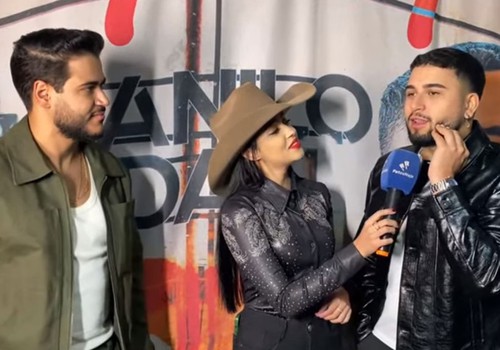 Danilo e Davi aconselham sobre haters em entrevista para o Patos Hoje; veja ao vivo