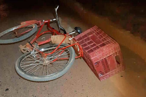 Ciclista é atropelado por automóvel em frente a cooperativa na MG235 em São Gotardo
