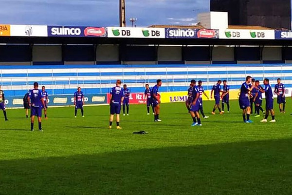 URT terá treino intensificado no final de semana para amistoso da próxima terça-feira