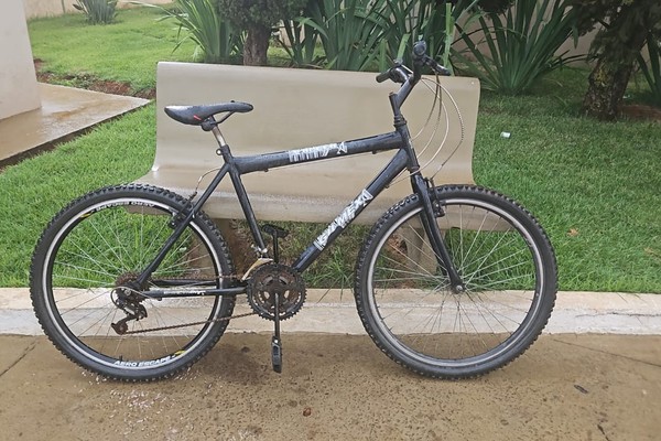 Homem é preso por furto de bicicleta em hospital no Centro de Patos de Minas