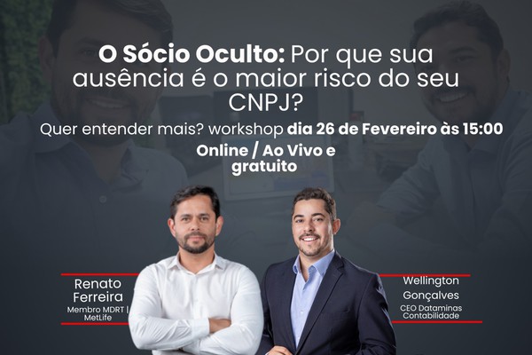Workshop online e gratuito da Dataminas Contabilidade orienta empresários sobre proteção patrimonial