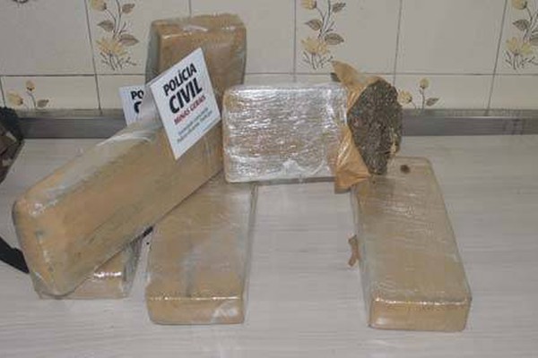 Polícia Civil prende jovem com mais de 6kg de maconha no Bairro Jardim Esperança