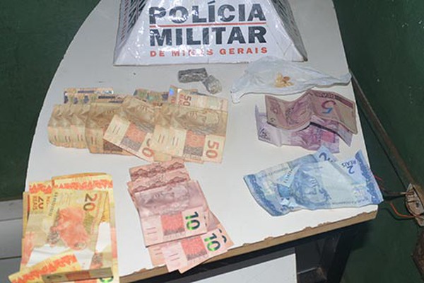 Polícia Militar encontra maconha e crack em residência e quatro acabam da Delegacia
