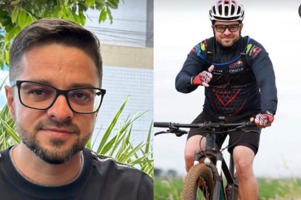 Imagens mostram Romário Brant no bairro Cristo Redentor saindo para pedalar antes de desaparecer