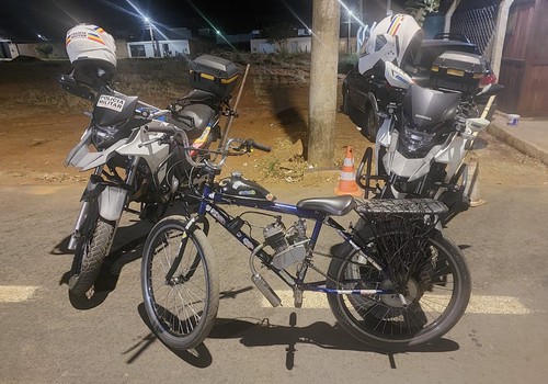 PM intensifica operações de trânsito e apreende motos irregulares e bicicletas motorizadas em Patrocínio