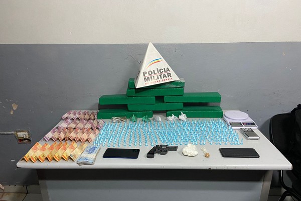 Operação da PM prende dupla e derruba esquema de distribuição de drogas em Patos de Minas