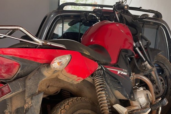 PM recupera moto furtada e prende homem em liberdade há poucos dias em São Gotardo