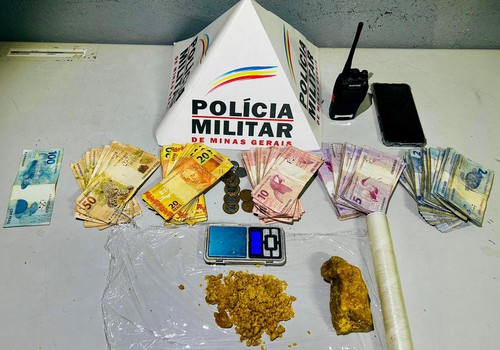 Denúncia anônima leva a Polícia a ponto de tráfico no bairro Padre Eustáquio; suspeito foi preso
