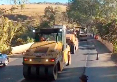 DER fará nova licitação para a construção de trevos na MGC 354; obras de restauração continuam