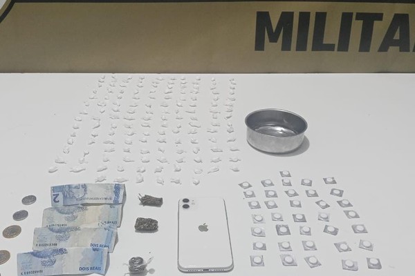 PM recebe denúncia e prende suspeitos que acabavam de chegar com drogas em Serra do Salitre