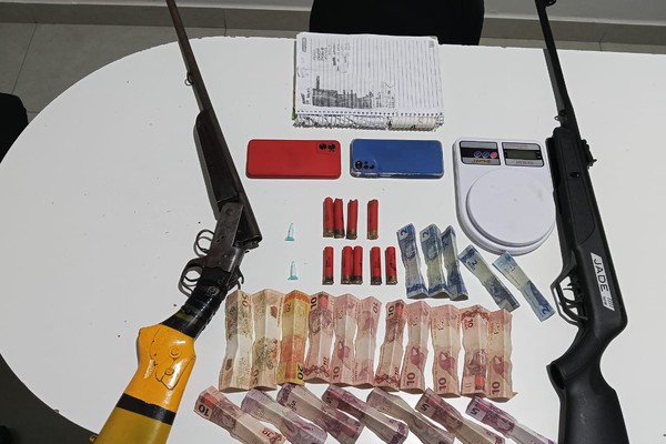 Polícia Militar inicia o ano com forte atuação contra o tráfico de drogas e porte de arma em Serra do Salitre
