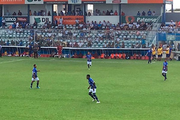URT vence o Patrocinense por 1 a zero e faz a festa da torcida na estreia no Zama Maciel