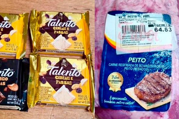 Homem é preso após furtar carnes e chocolates em supermercado em Patos de Minas