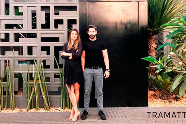 Tramatto, empresa especializada em cobogós de Patos de Minas, mostra sofisticação dos elementos vazados