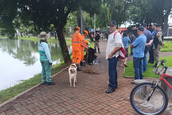 Corpo de homem é encontrado boiando nas águas da Lagoa Grande de Patos de Minas