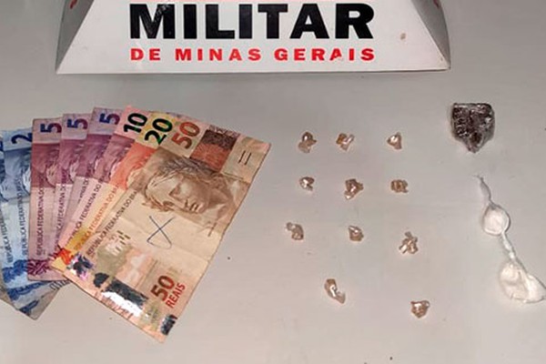 Após monitorar pontos de tráfico de droga, PM faz operações e prende dois em Patrocínio