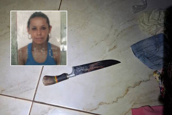 Mulher é assassinada a facadas pelo companheiro na frente dos filhos em Matutina