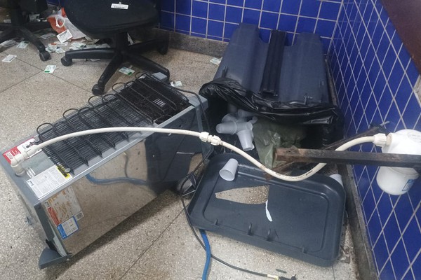 Homem faz quebradeira no Hospital Regional após ser impedido de visita fora do horário e acaba preso