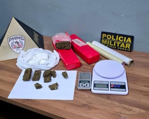 Morador diz ser integrante de organização criminosa e acaba preso com drogas em São Gotardo