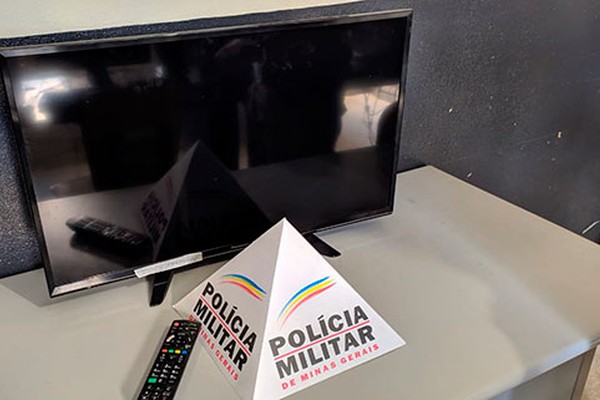 Jovem de 22 anos é preso depois de furtar televisão de vizinha em Lagoa Formosa