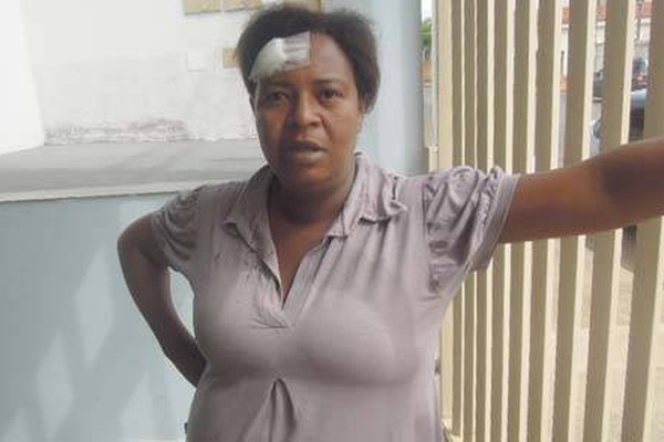 Grávida de oito meses é atingida com martelada na cabeça no bairro Santo Antônio