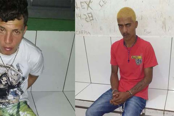 PM faz abordagem na Praça do Cristavo e prende dupla com arma de fogo carregada